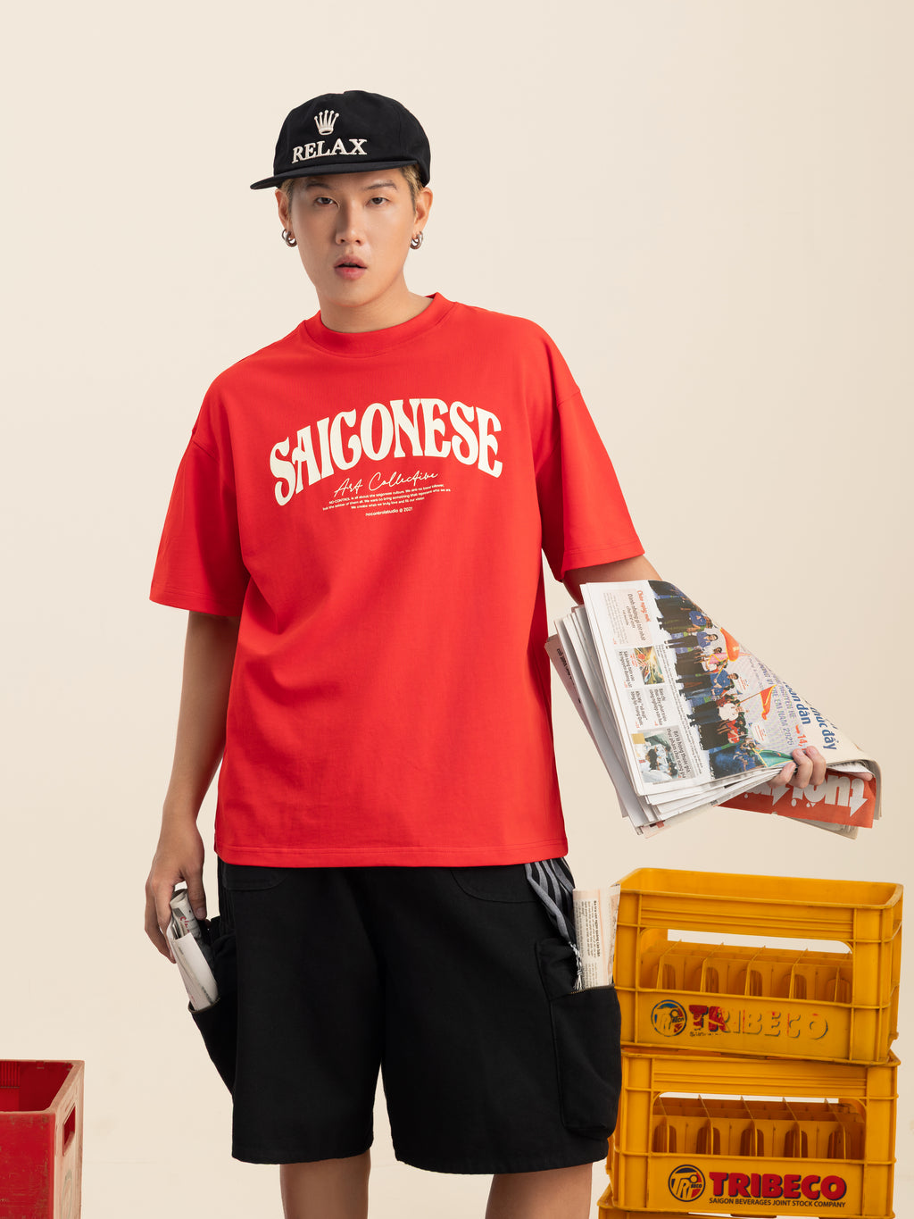 Saigonese Tee (Red)