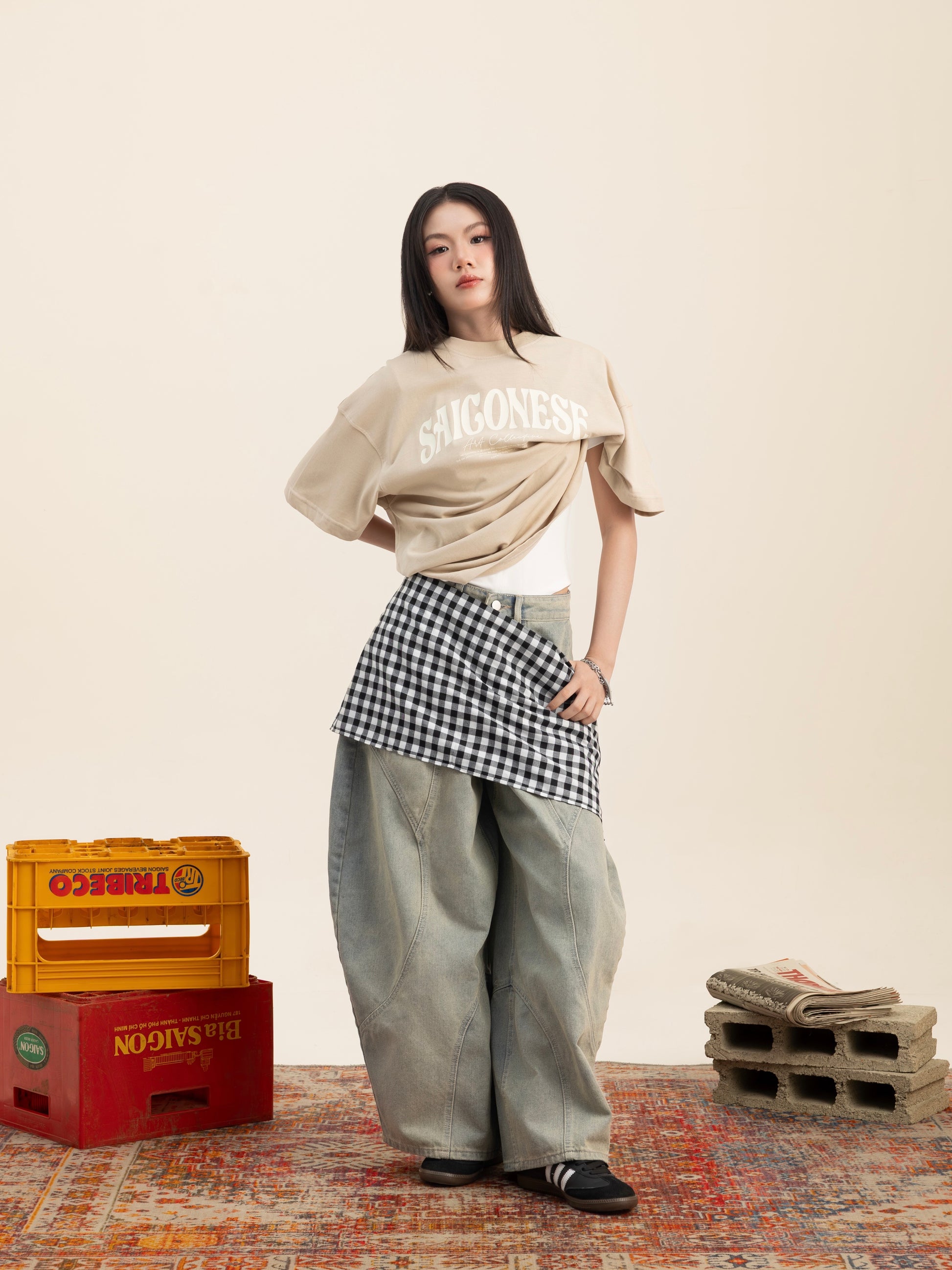 Saigonese Tee (Beige)