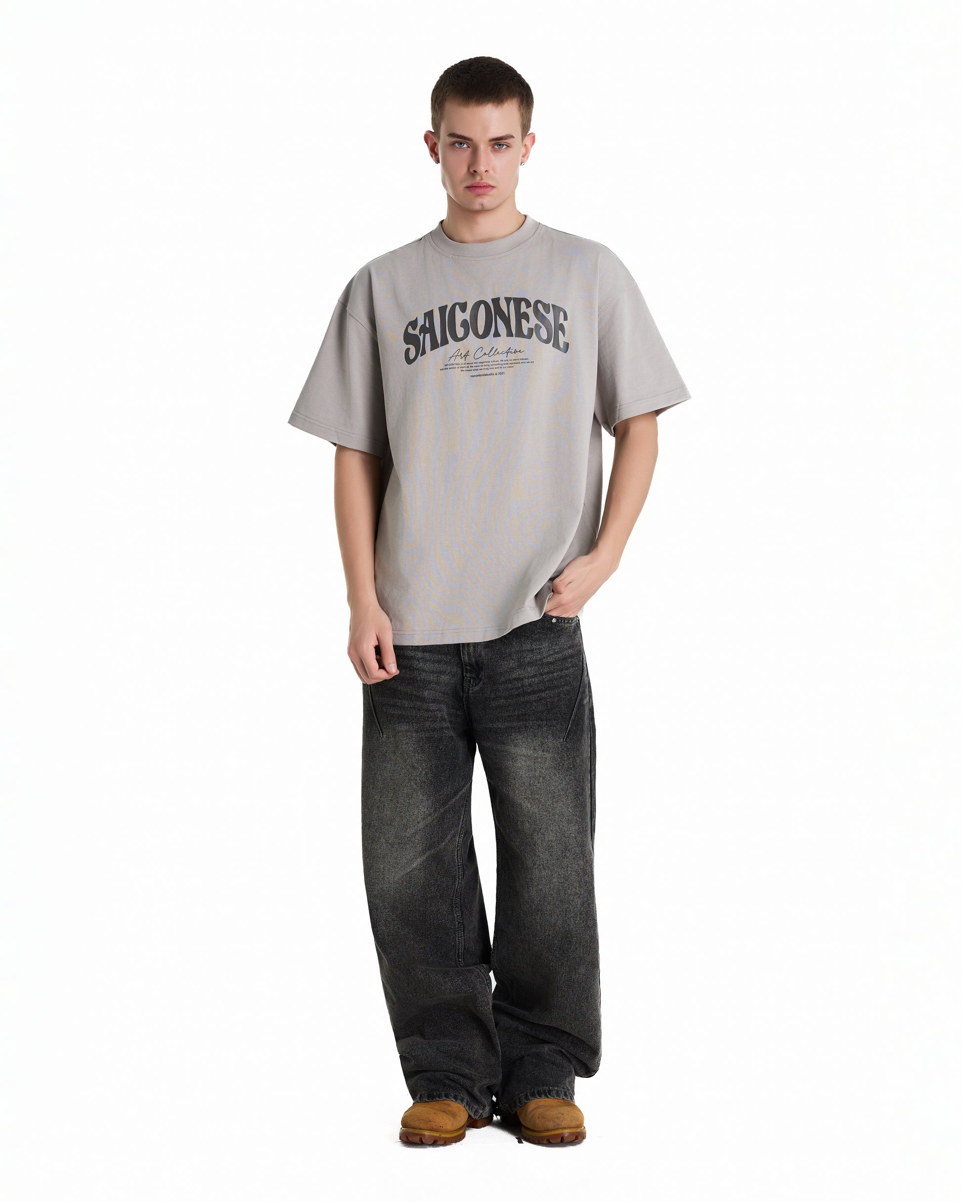Saigonese Tee (Grey)