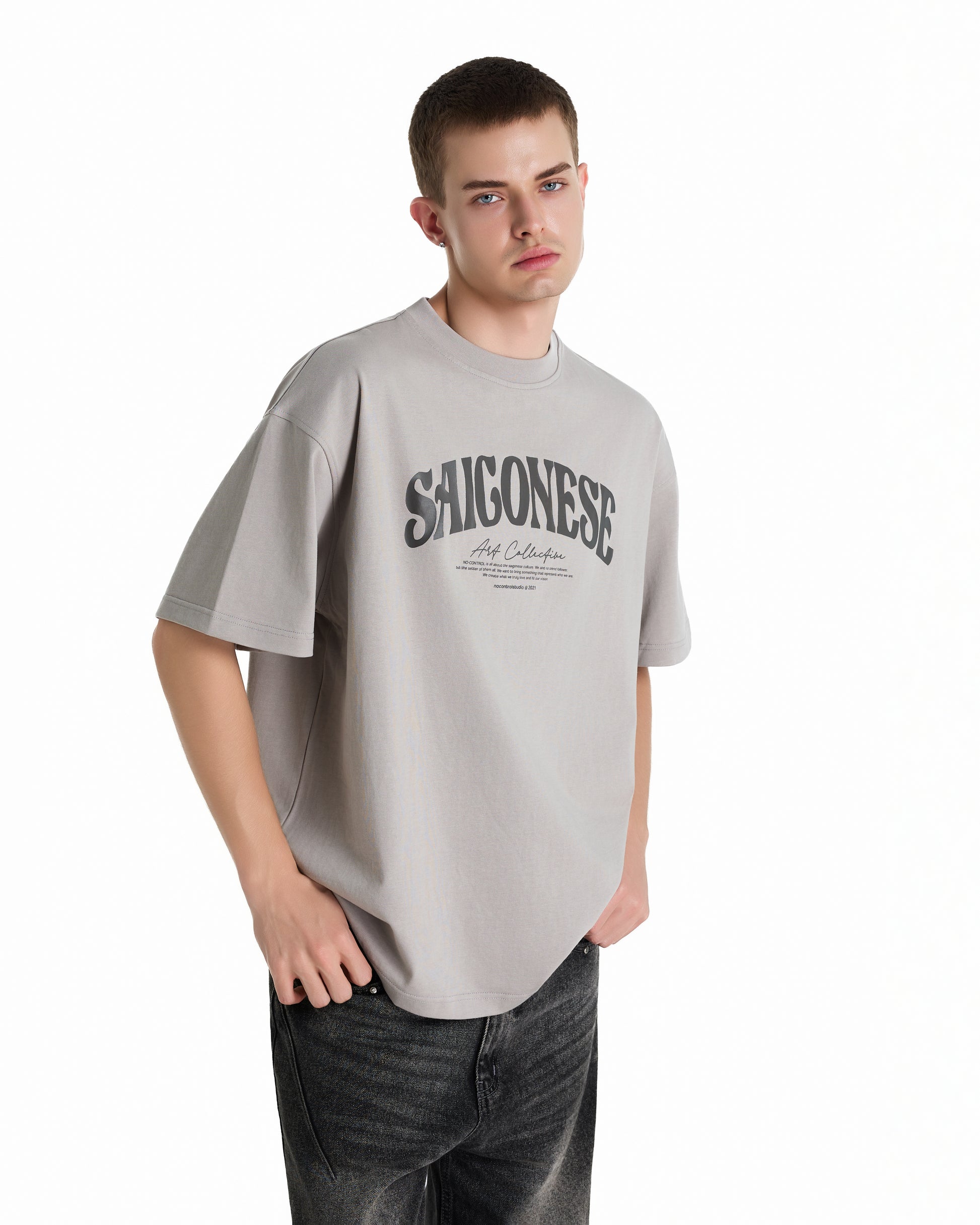 Saigonese Tee (Grey)