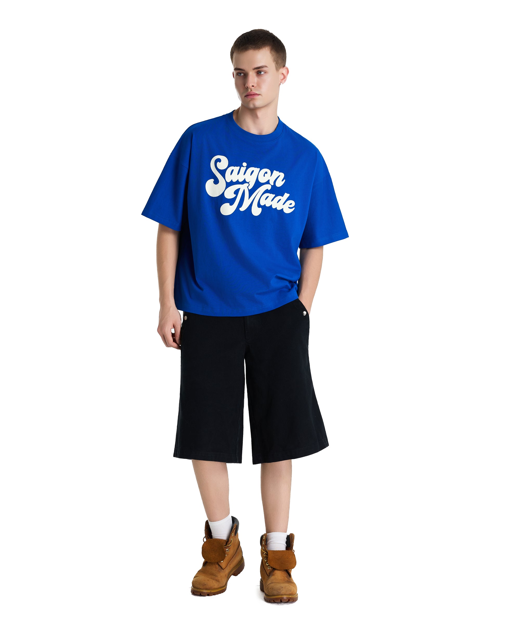 Basic Logo Tee (Blue)