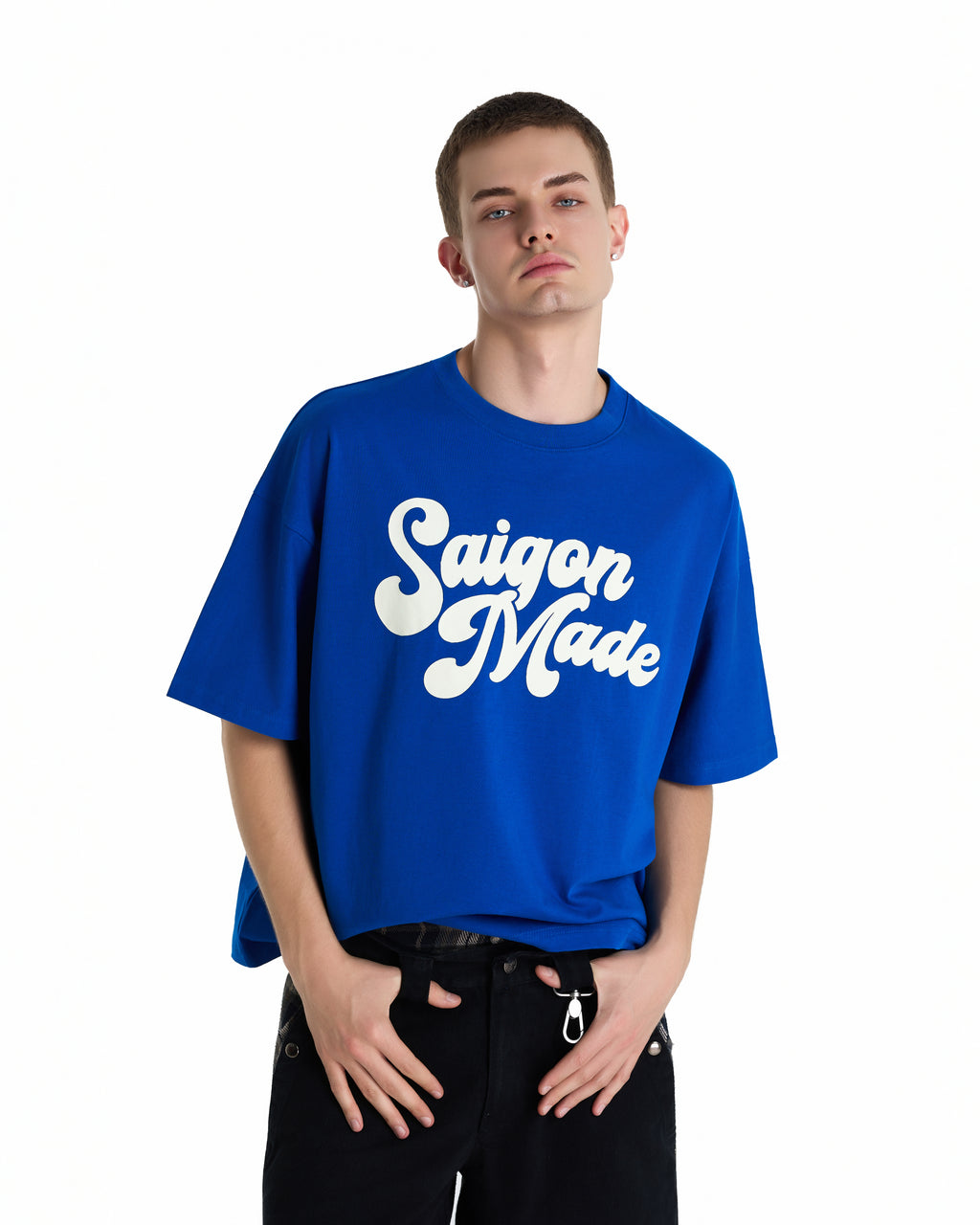Basic Logo Tee (Blue)