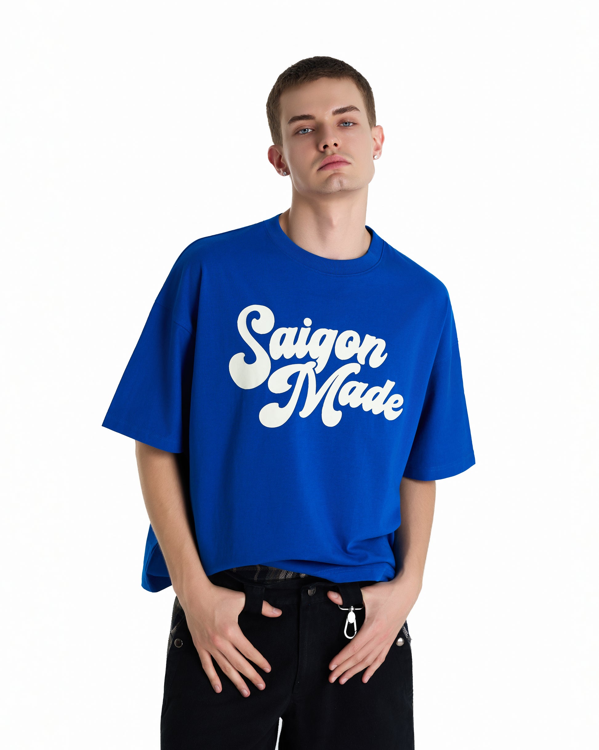 Basic Logo Tee (Blue)