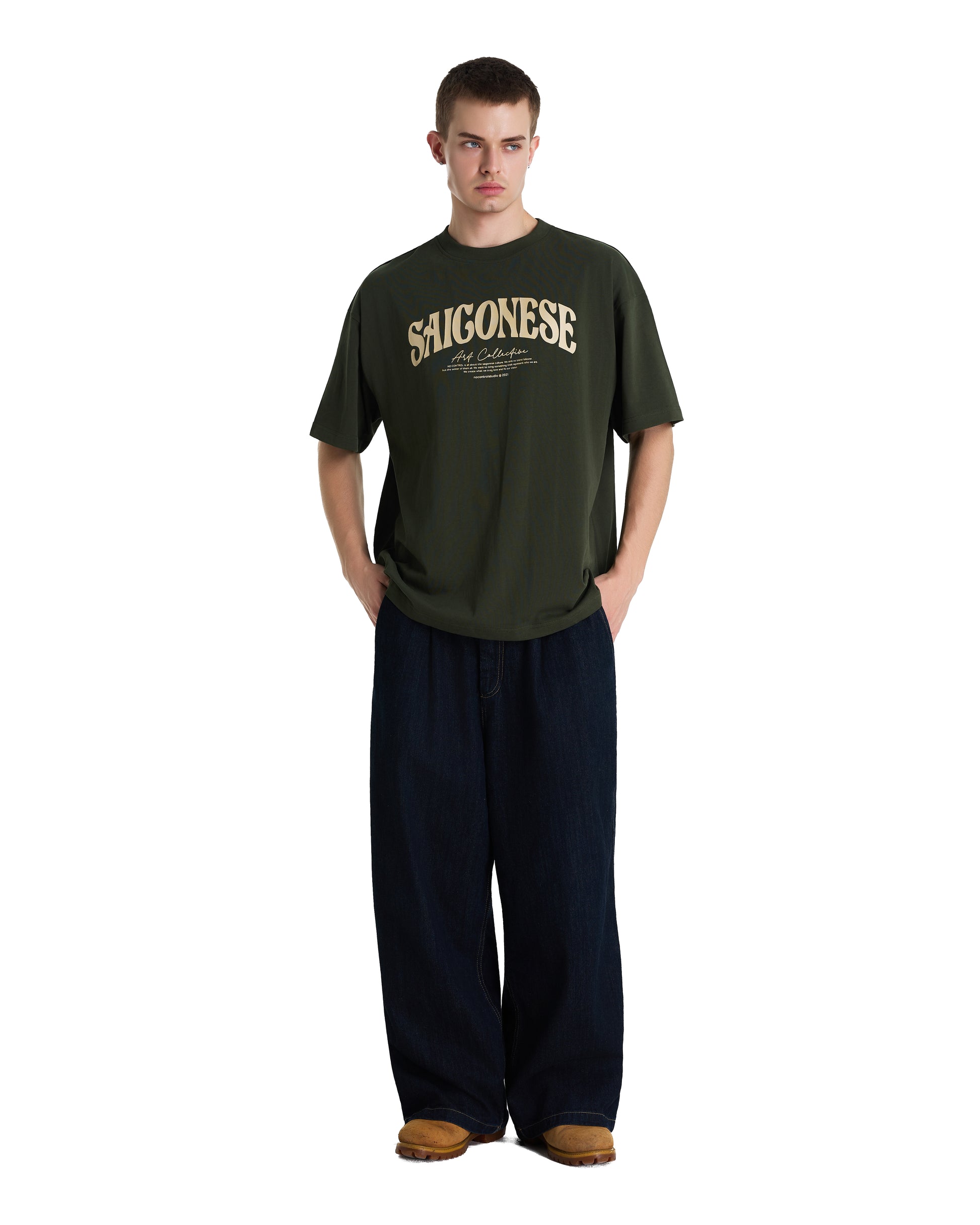 Saigonese Tee (Olive)