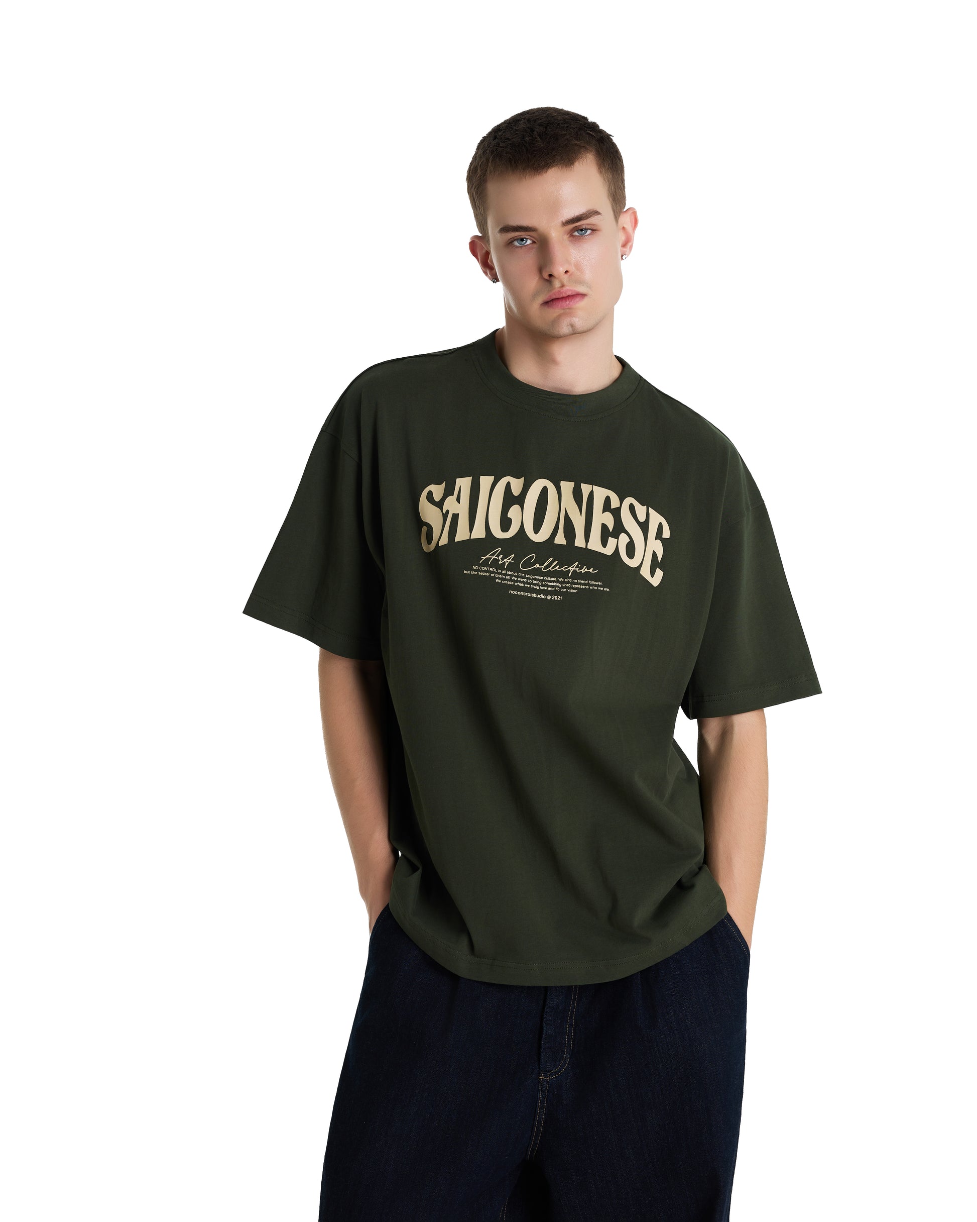 Saigonese Tee (Olive)