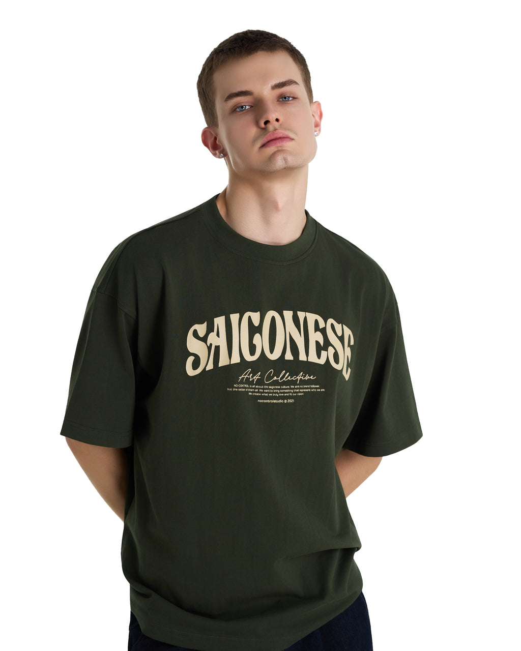 Saigonese Tee (Olive)