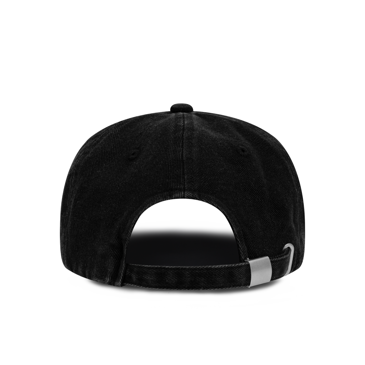 FW26 Washed Denim Cap (Faded Black)