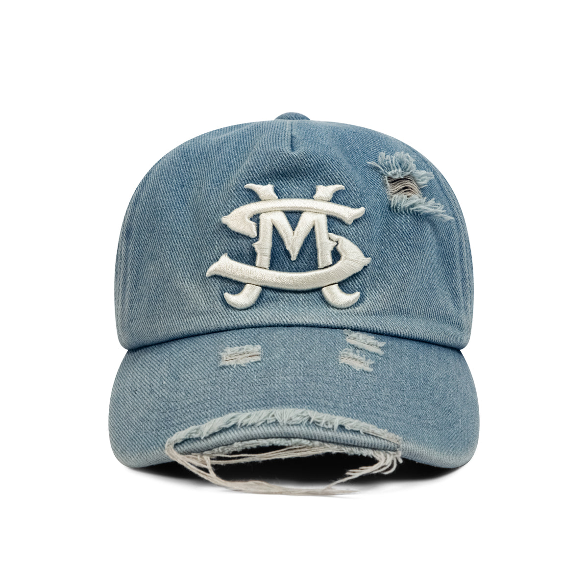 FW26 Washed Denim Cap (Stone Blue)