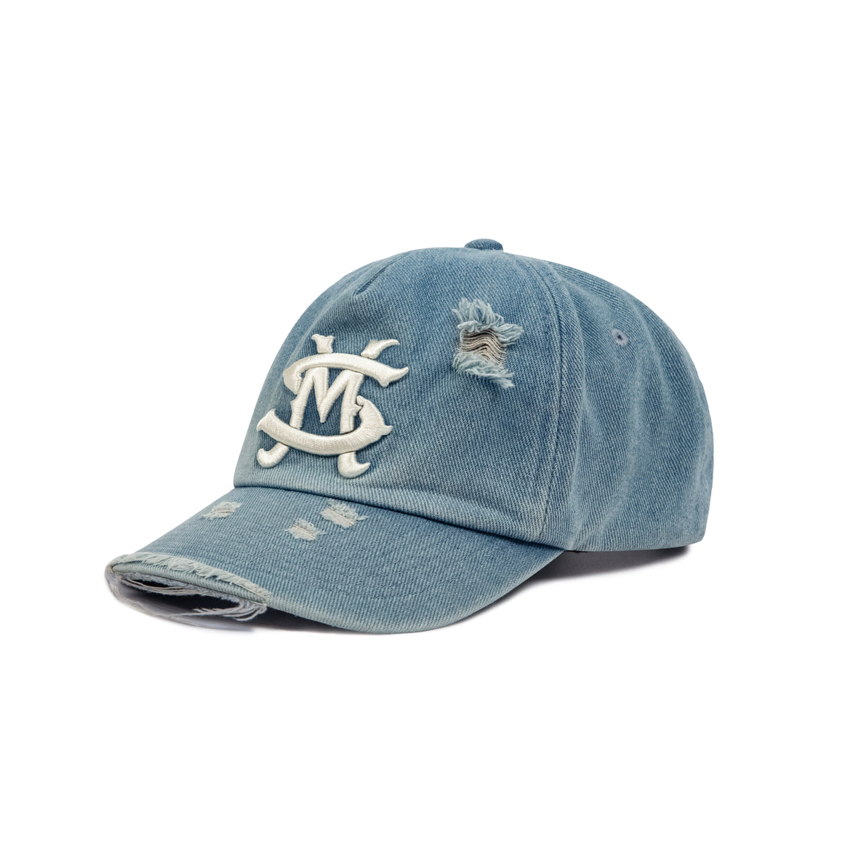FW26 Washed Denim Cap (Stone Blue)