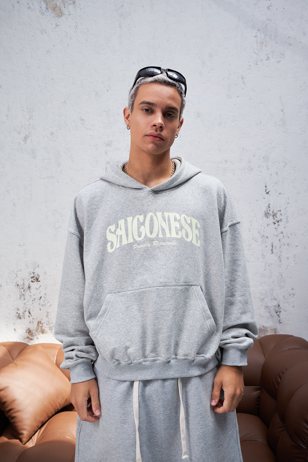 Saigonese Hoodie (Grey)