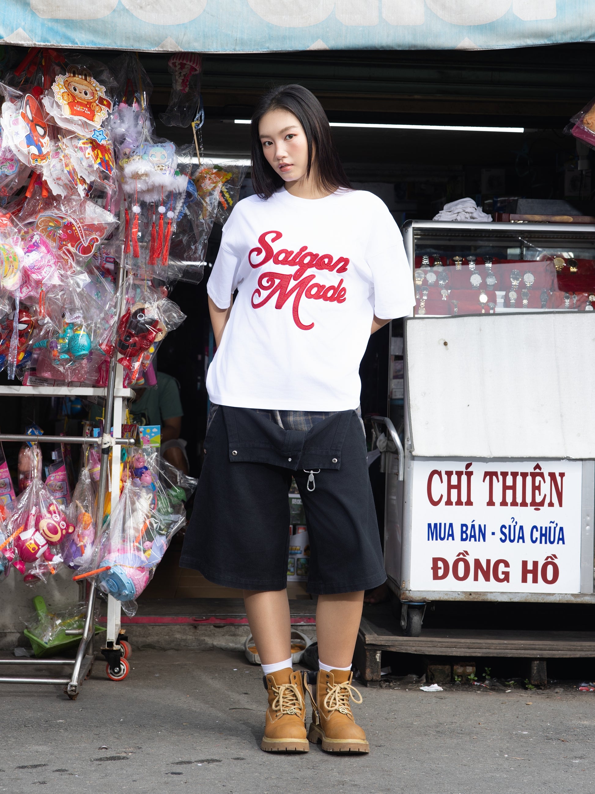 Signature Logo Tee (White)