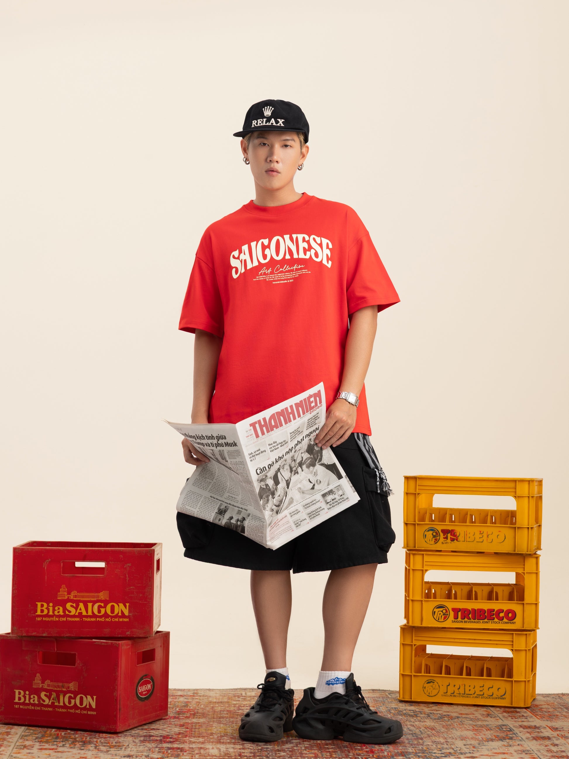 Saigonese Tee (Red)