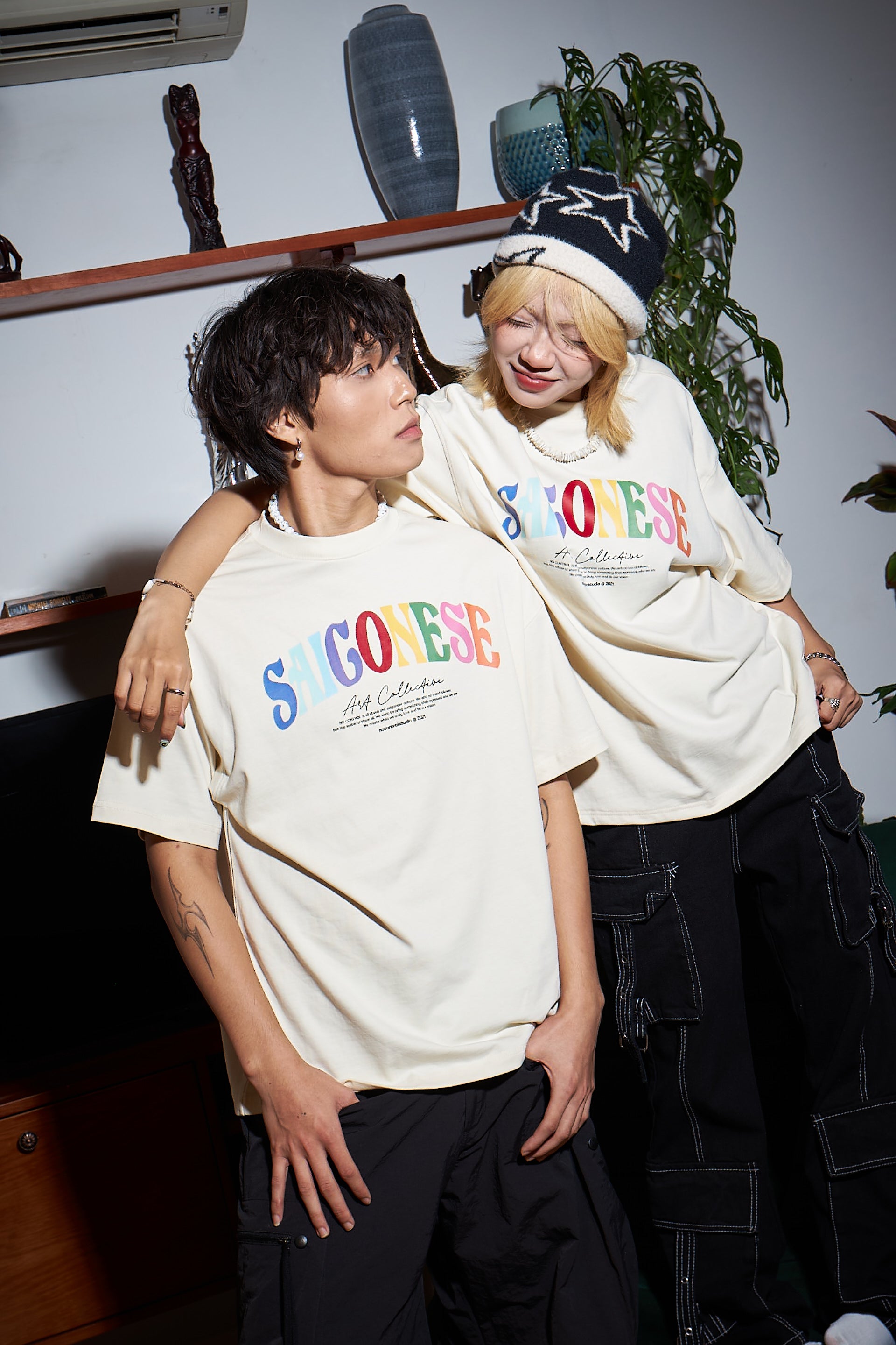 Saigonese Tee (Multi Color)