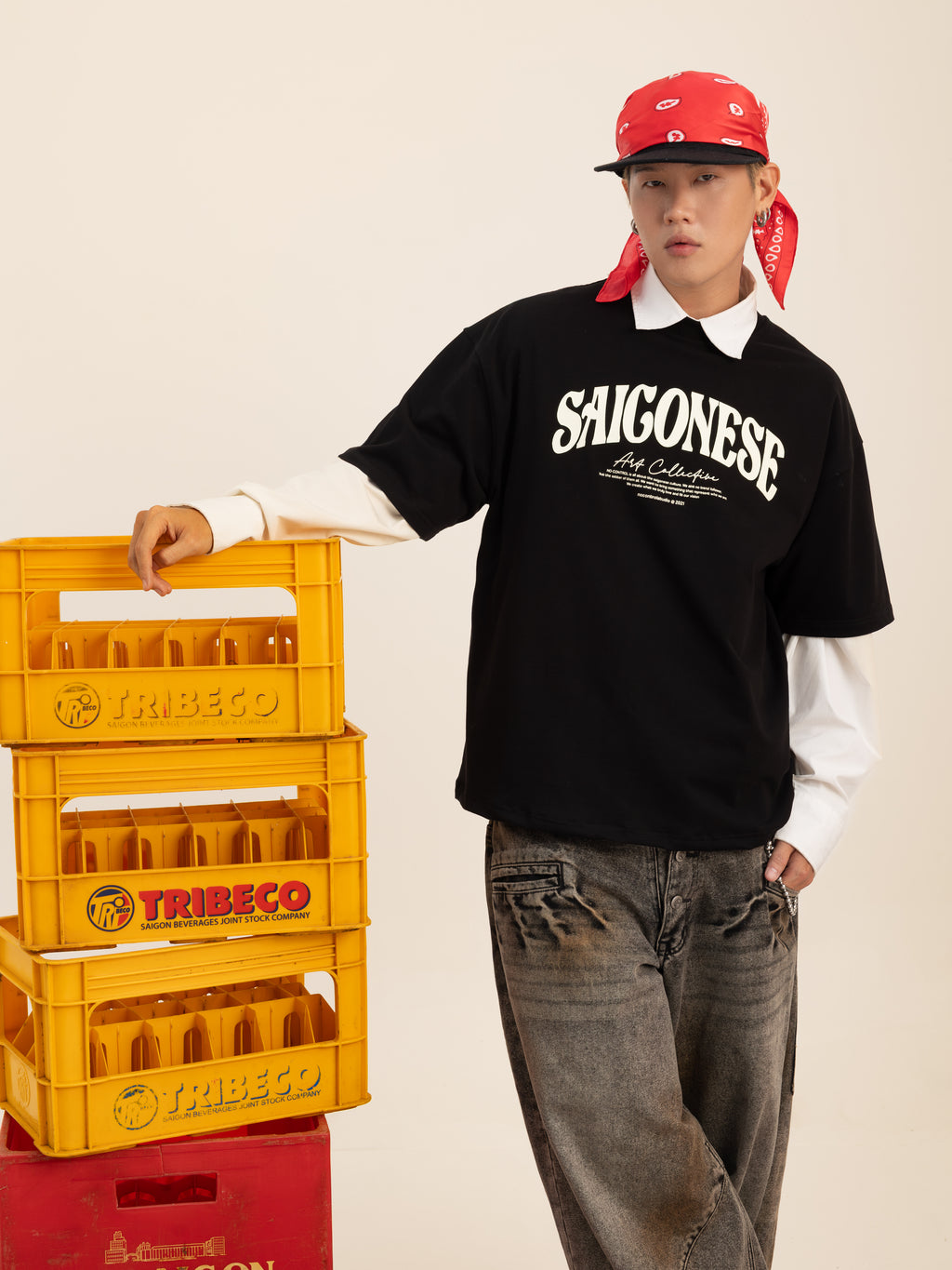 Saigonese Tee (Black)
