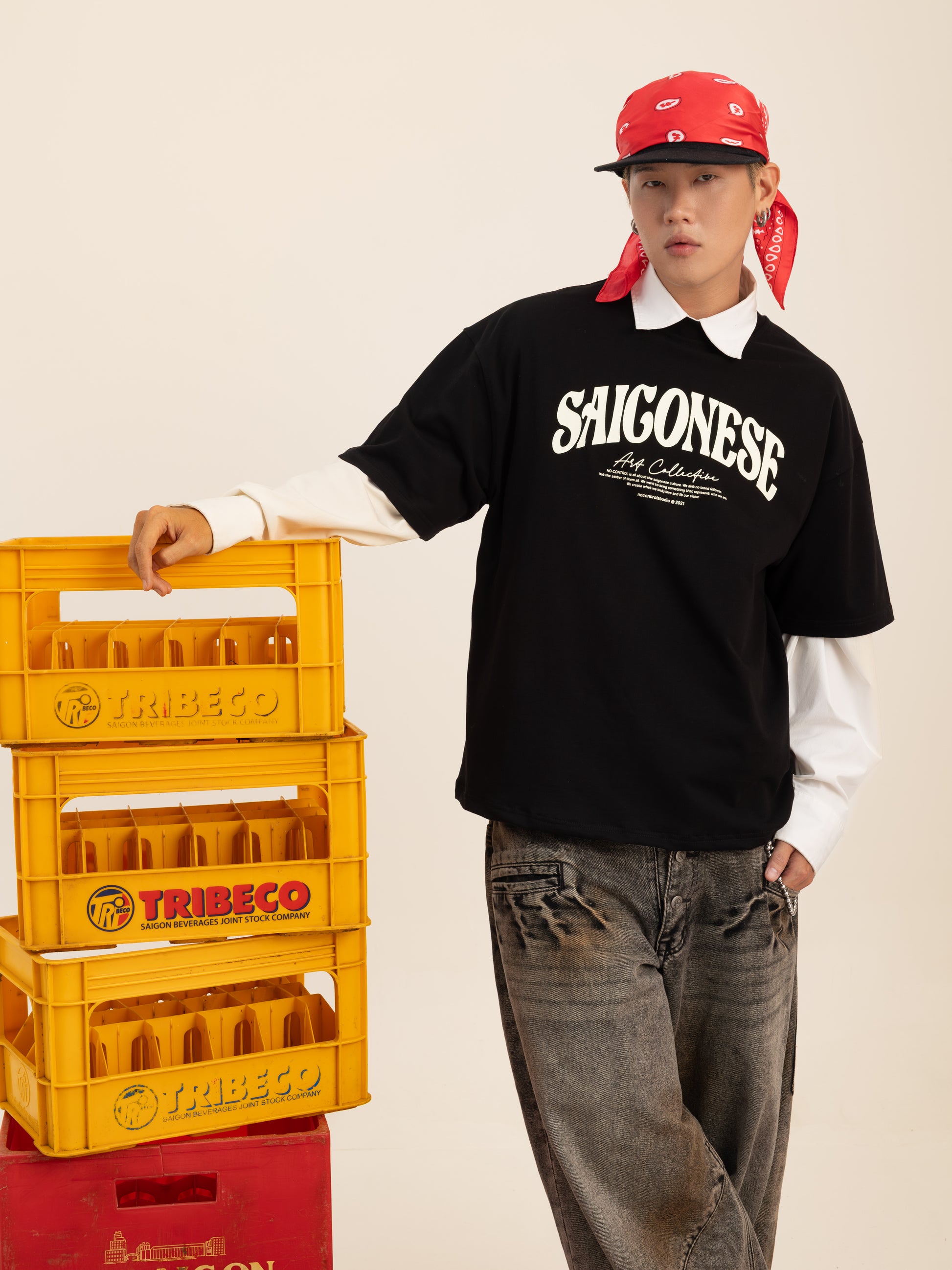 Saigonese Tee (Black)