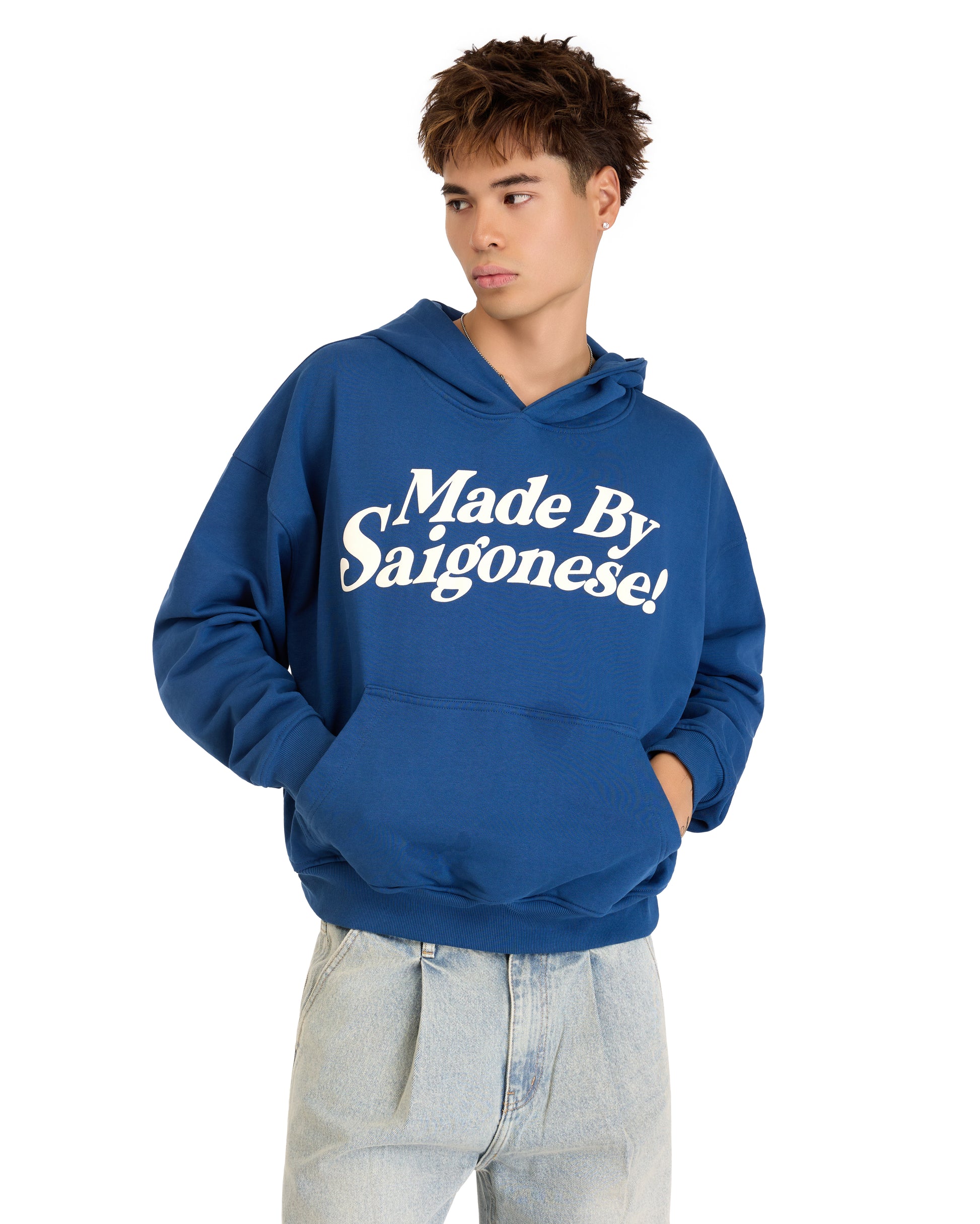 "Made by Saigonese" Hoodie (Blue)