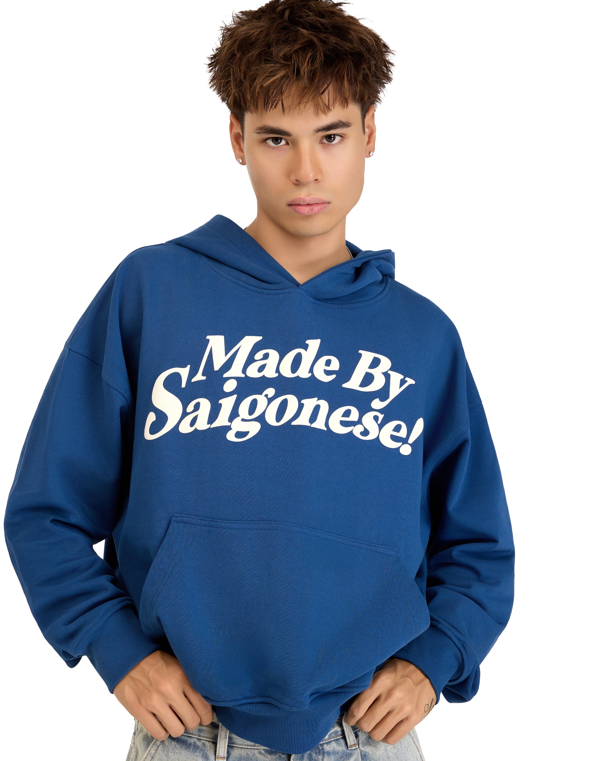 "Made by Saigonese" Hoodie (Blue)