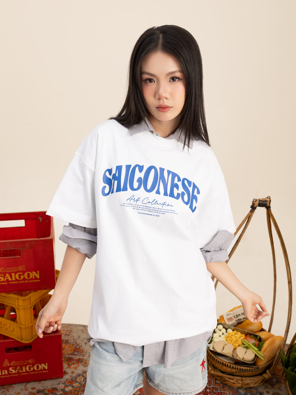 Saigonese Tee (White)