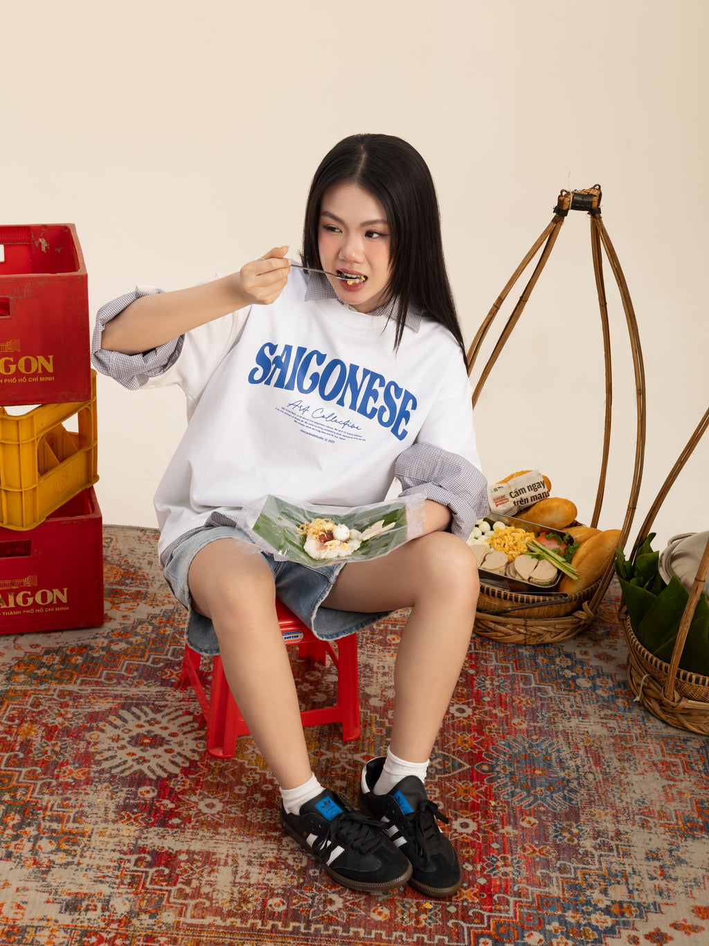 Saigonese Tee (White)