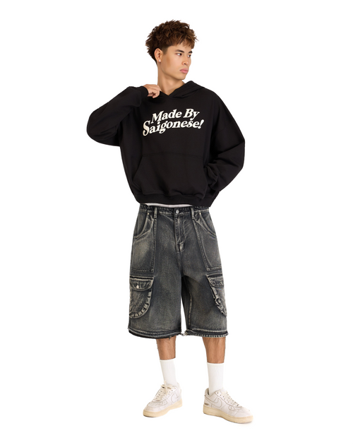 "Made by Saigonese" Hoodie (Black)