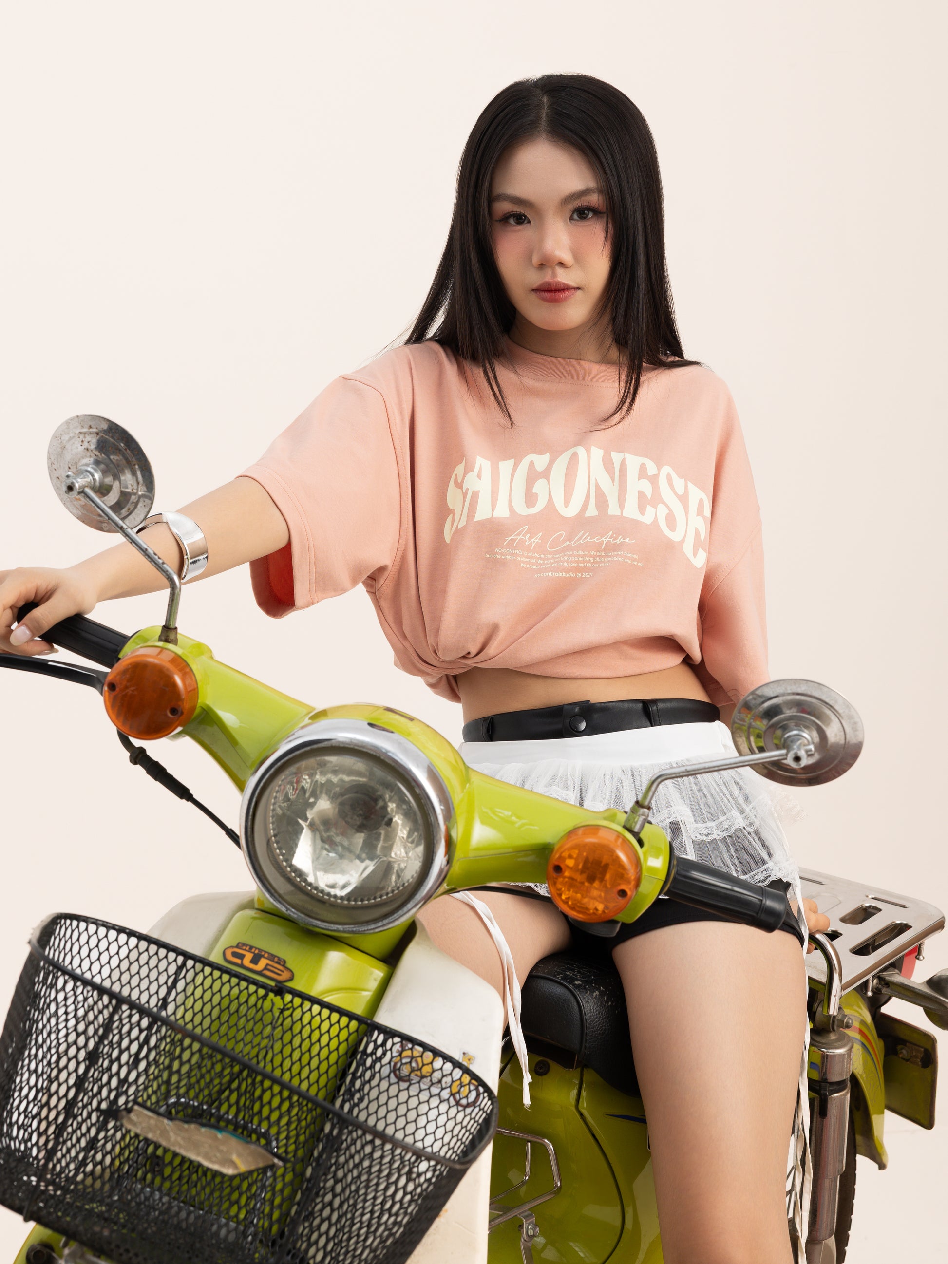 Saigonese Tee (Salmon Pink)
