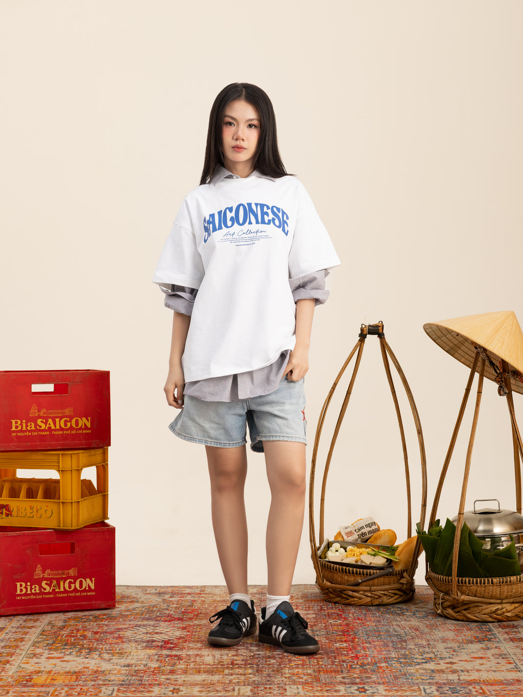 Saigonese Tee (White)