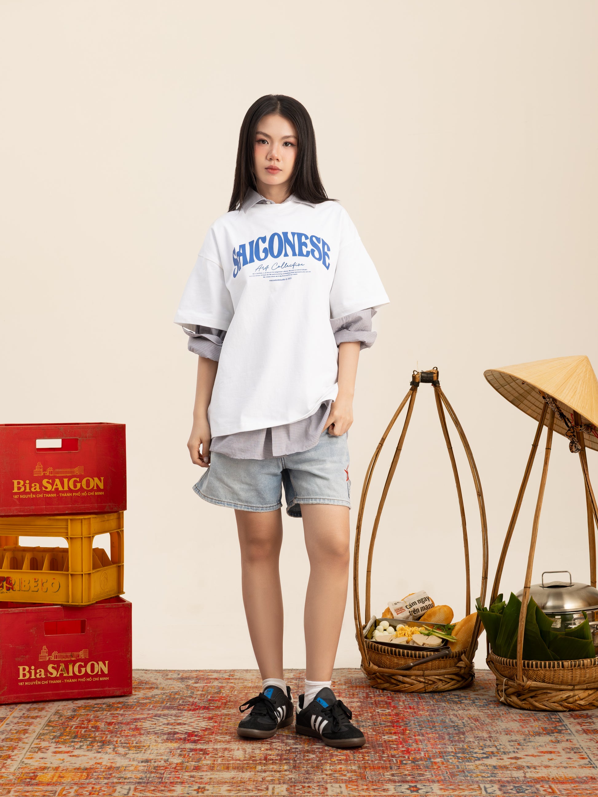 Saigonese Tee (White)