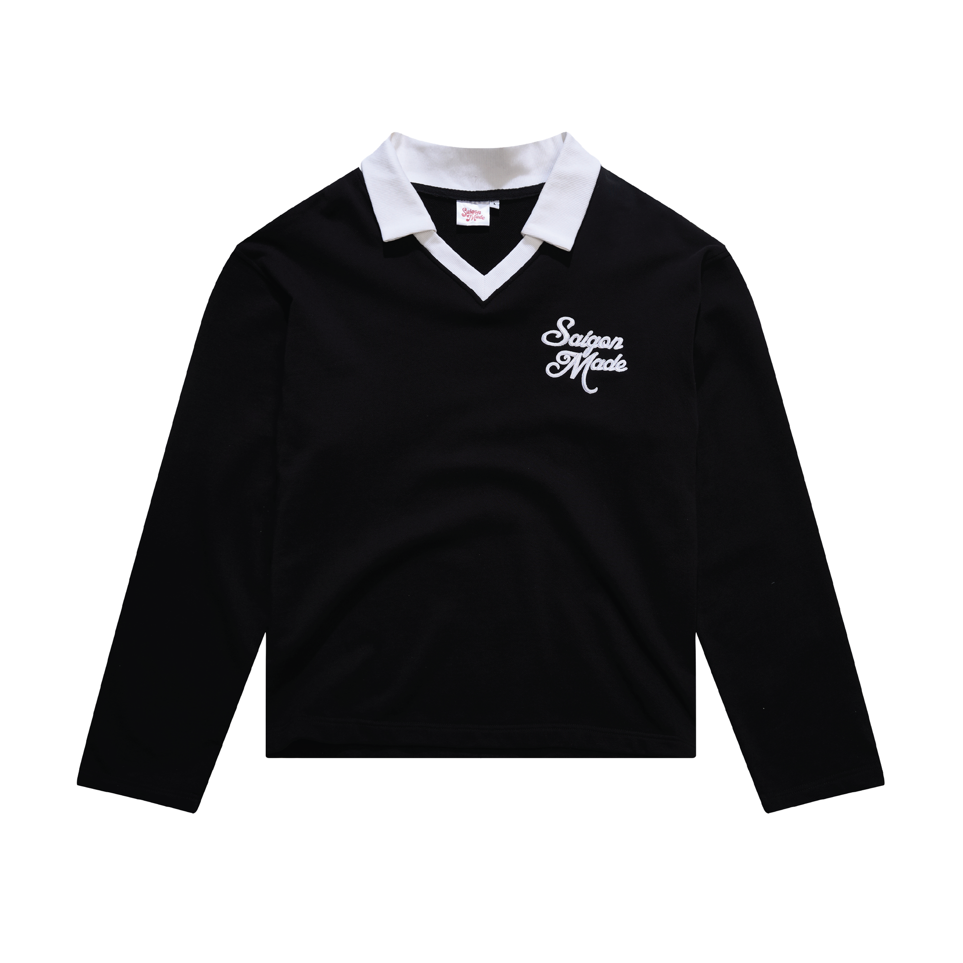Polo Sweater (Black)