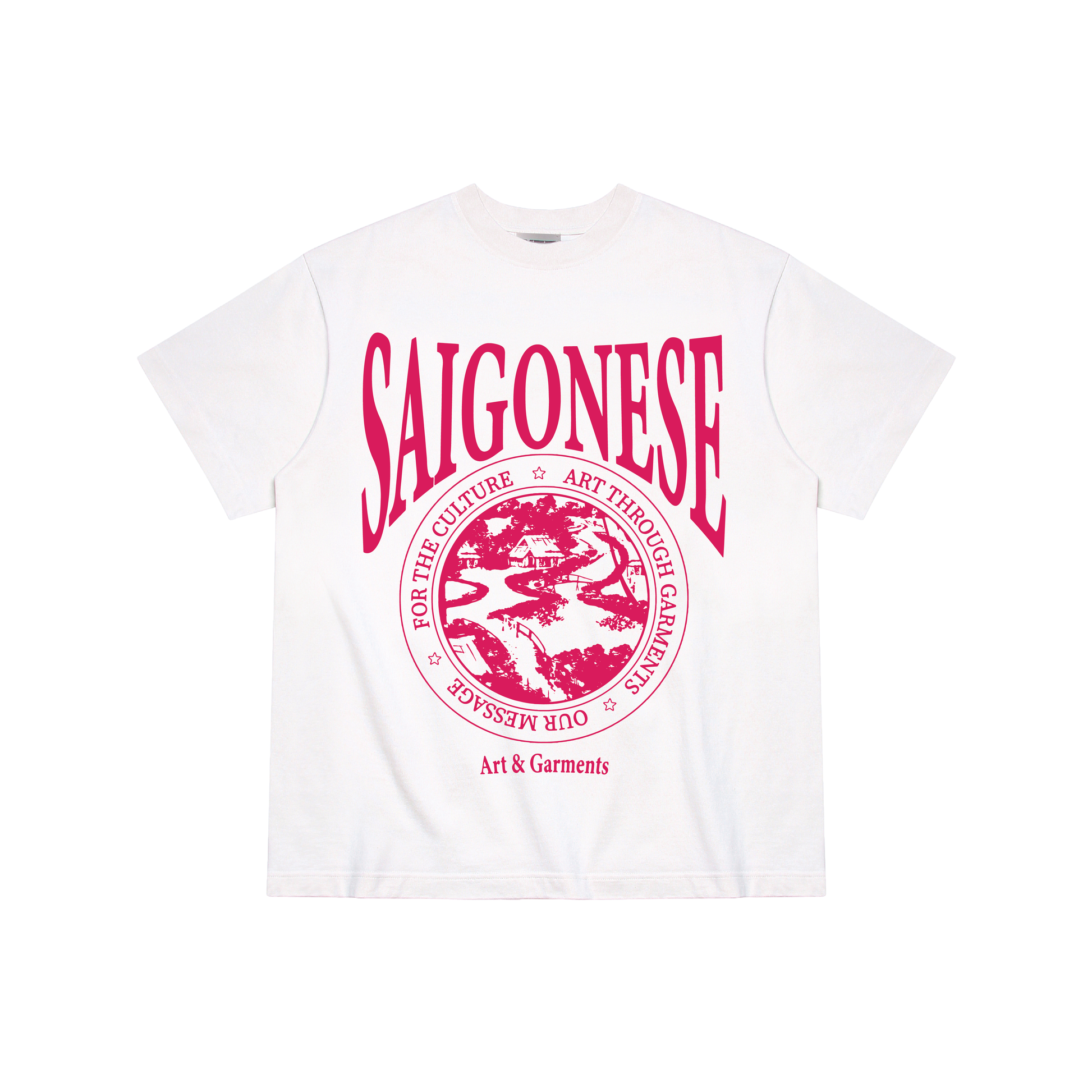 Saigonese Graphic Tee (White)