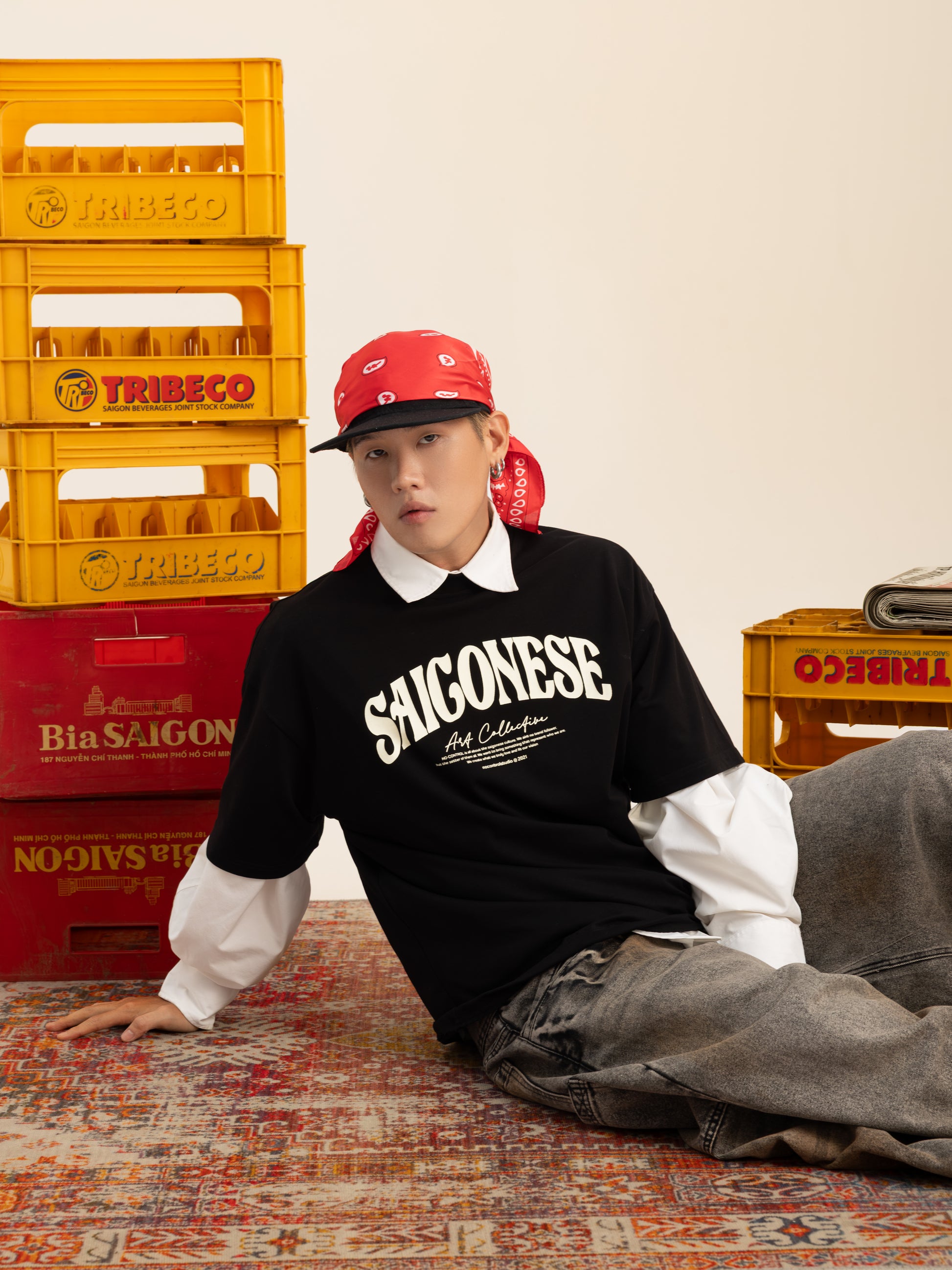 Saigonese Tee (Black)