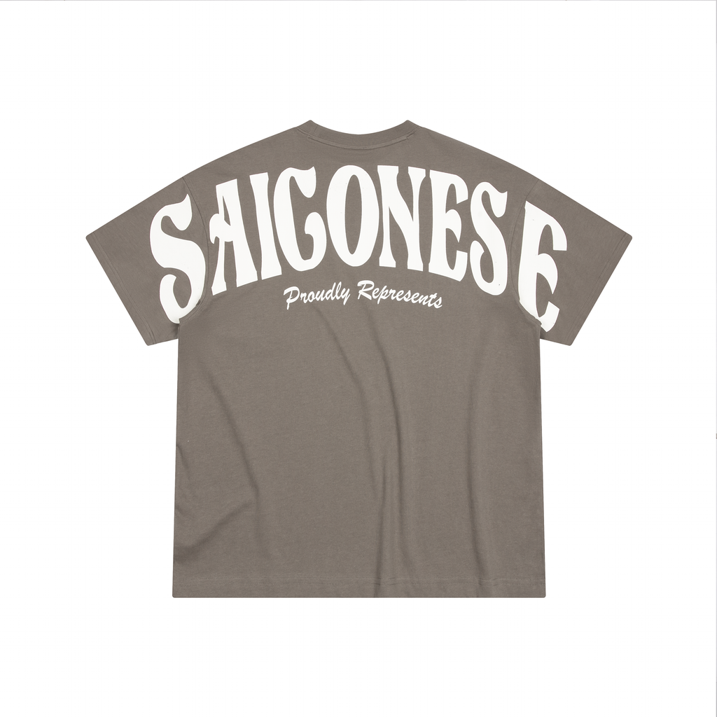 Saigonese Full Back Tee (Mocha)
