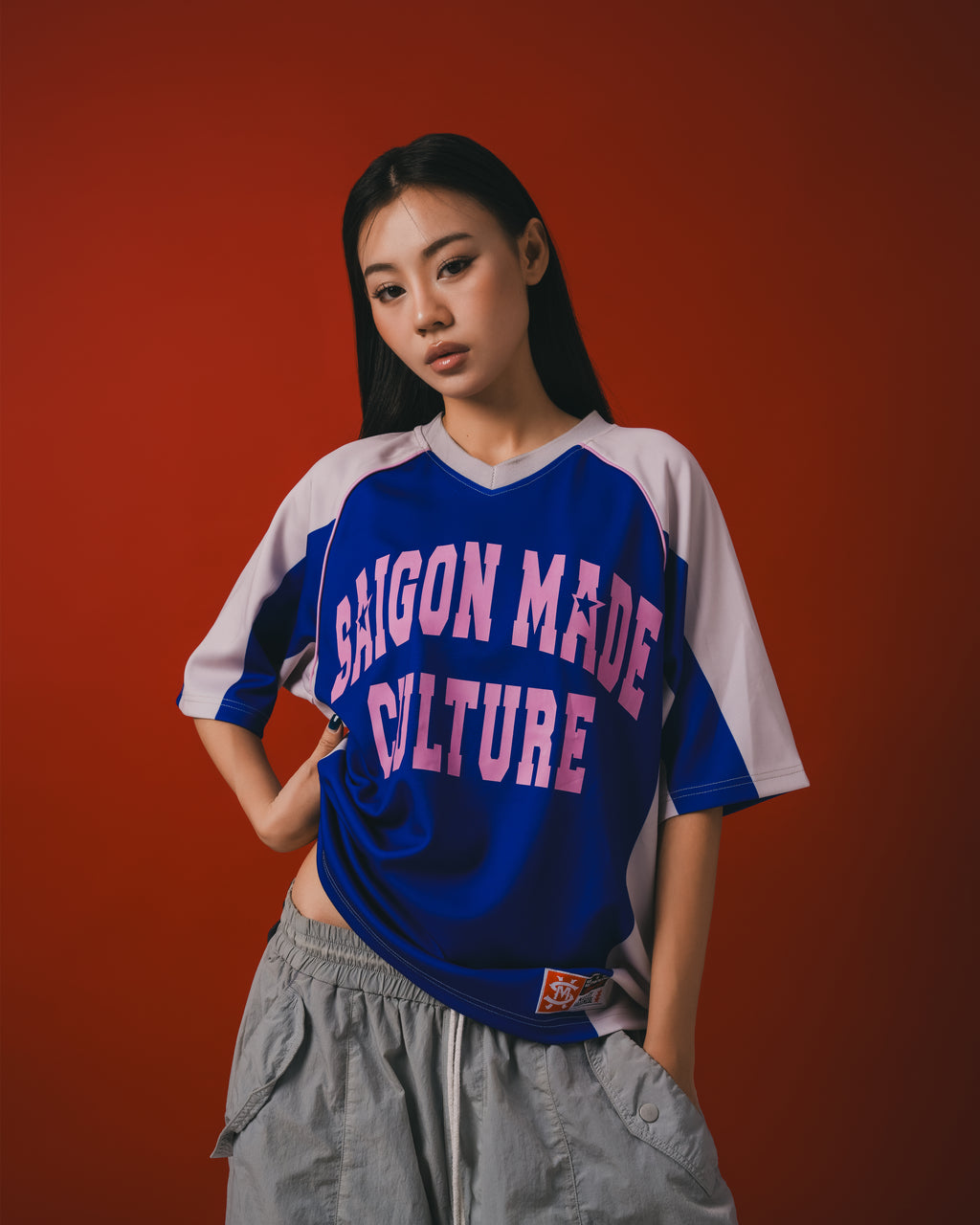 FW26 Essential Jersey (Blue/Grey)