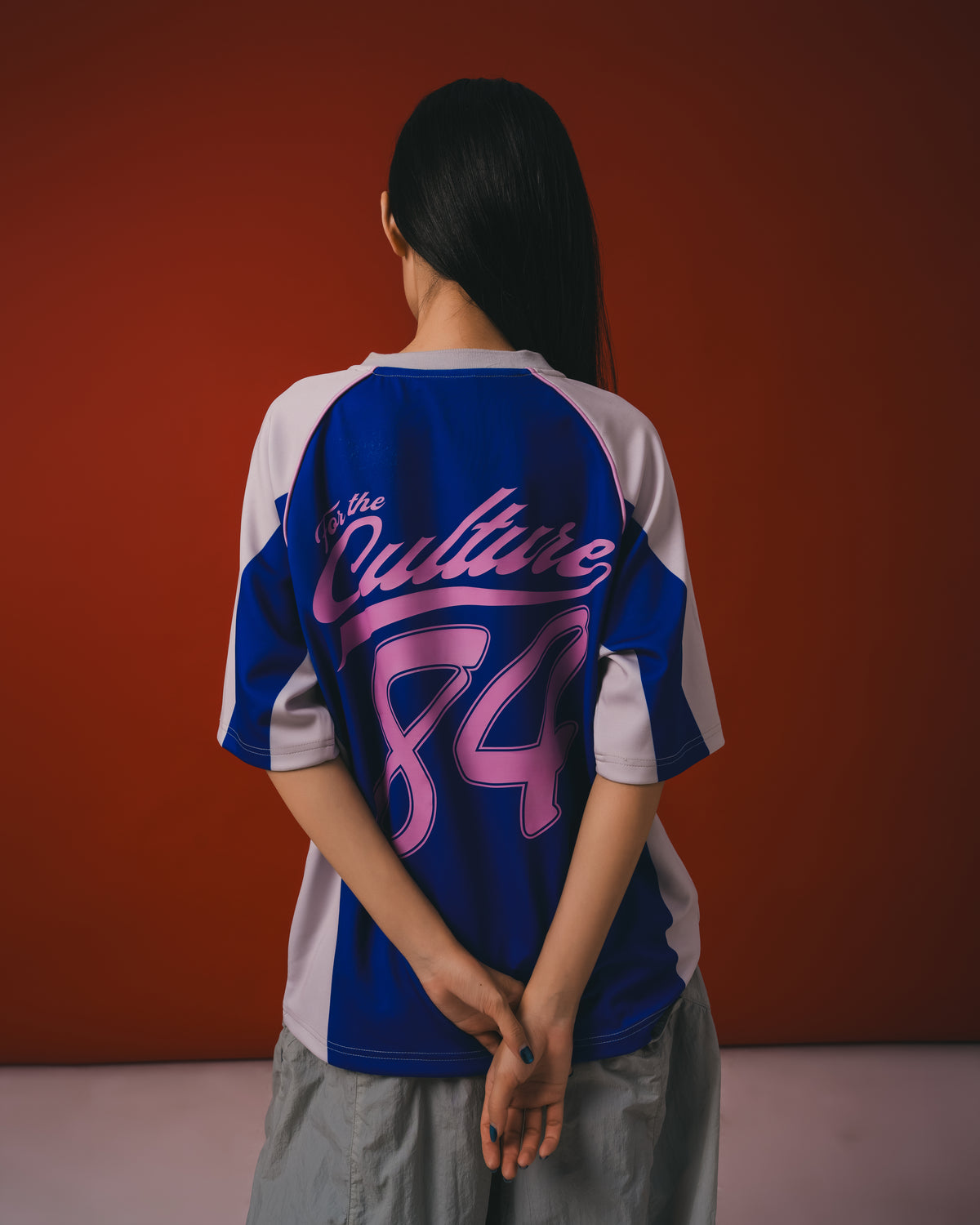 FW26 Essential Jersey (Blue/Grey)