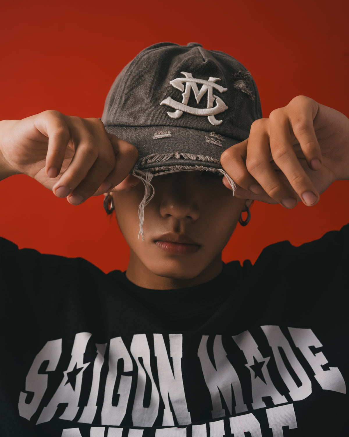 FW26 Washed Denim Cap (Dirt Brown)