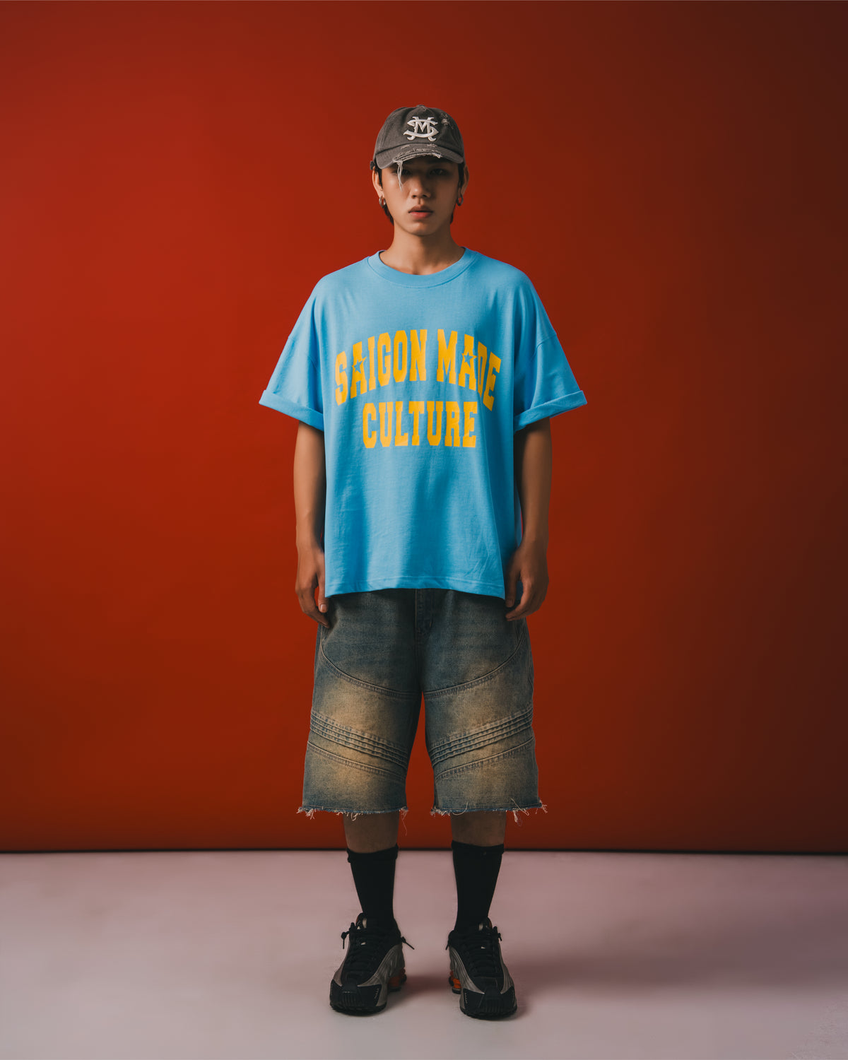 FW26 Essential Tee (Baby Blue)