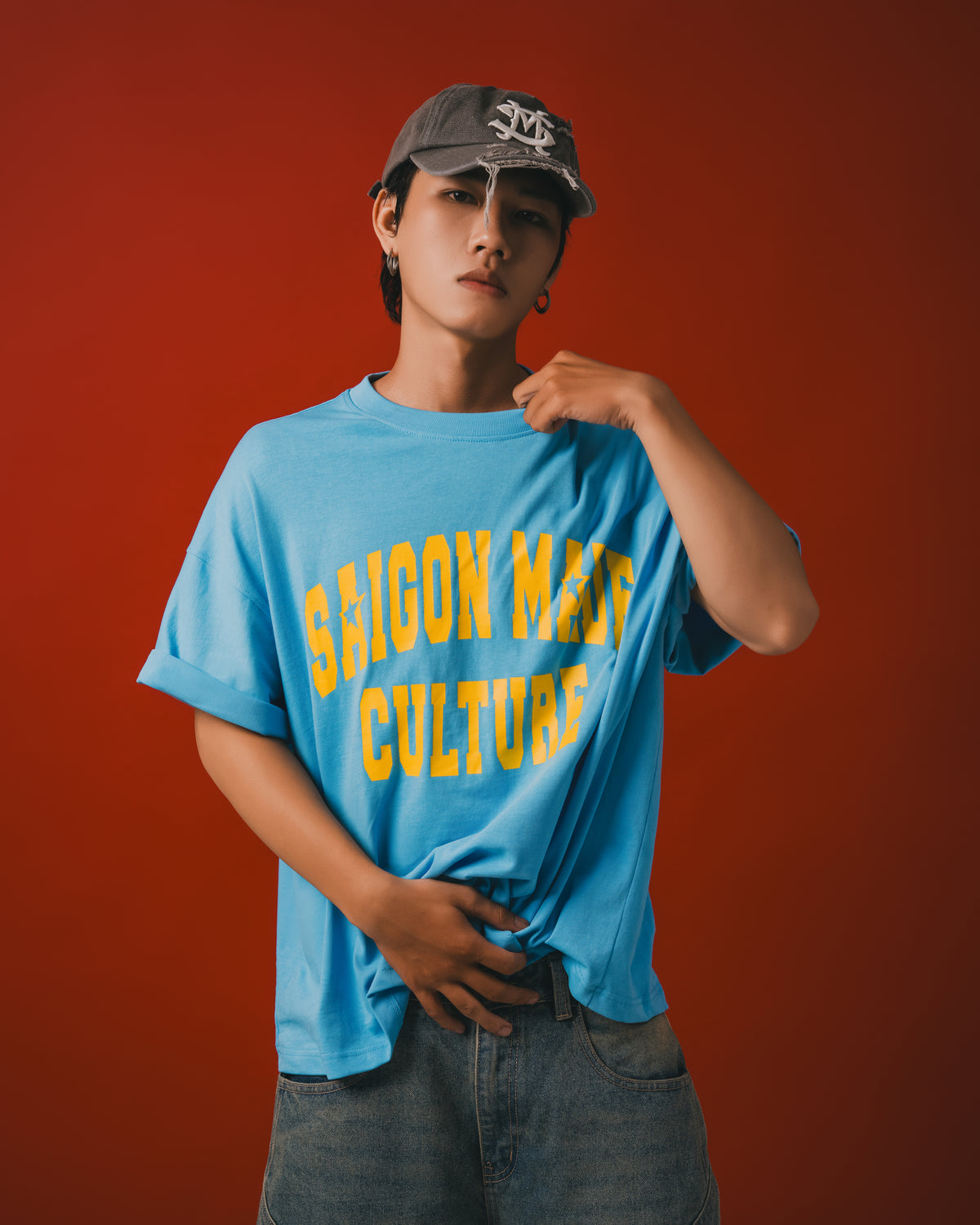 FW26 Essential Tee (Baby Blue)
