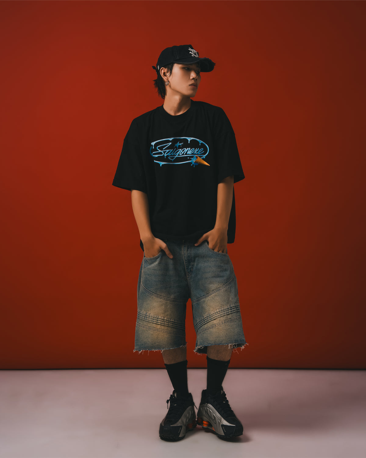 Saigonese Ice Cream Tee (Black)