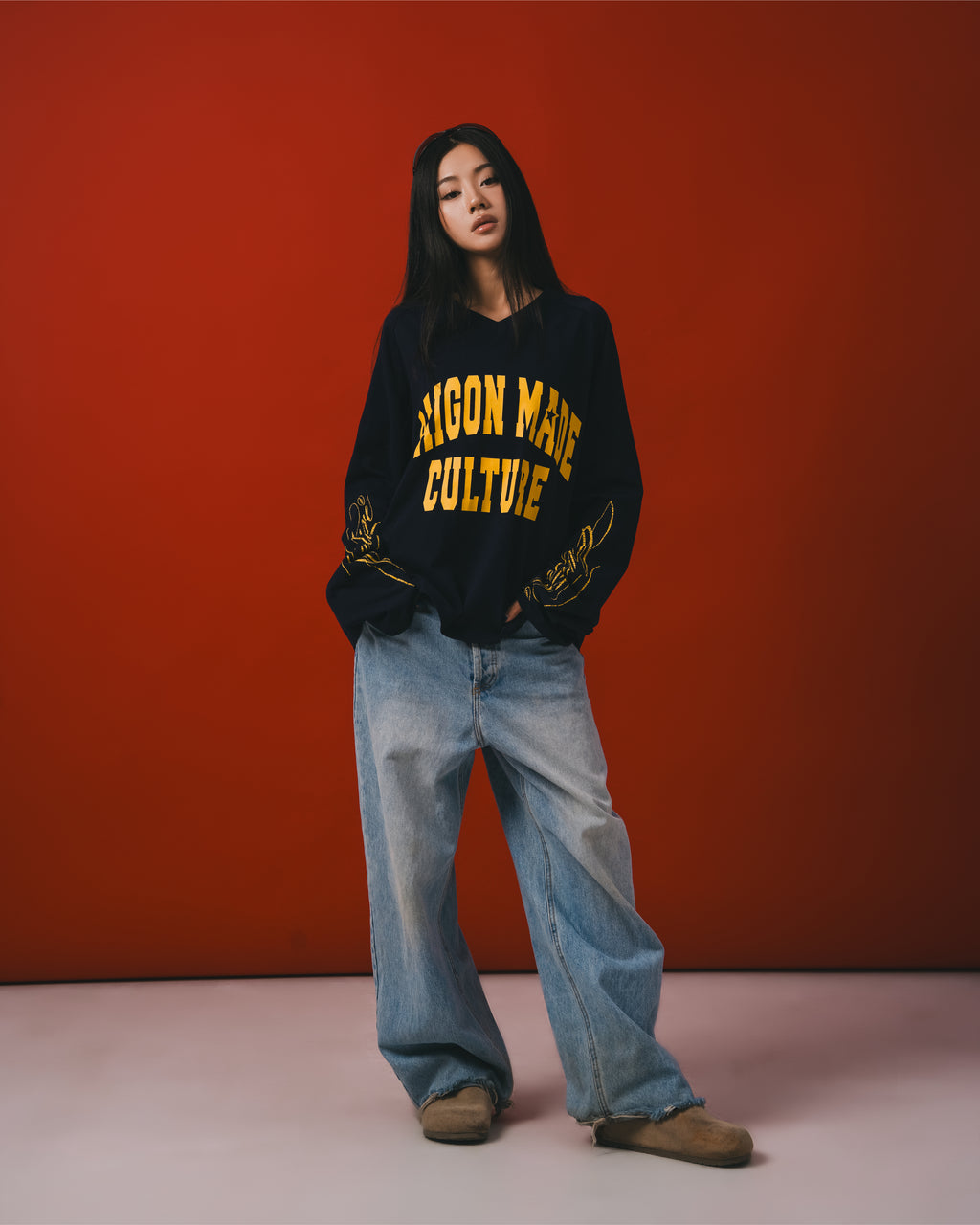FW26 Essential Long Sleeves (Navy)
