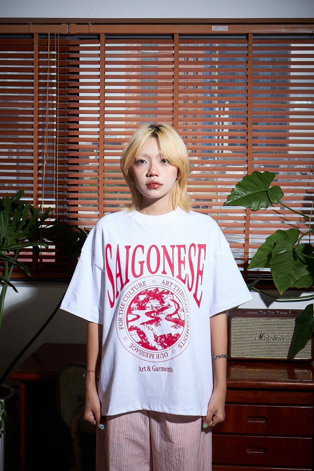 Saigonese Graphic Tee (White)