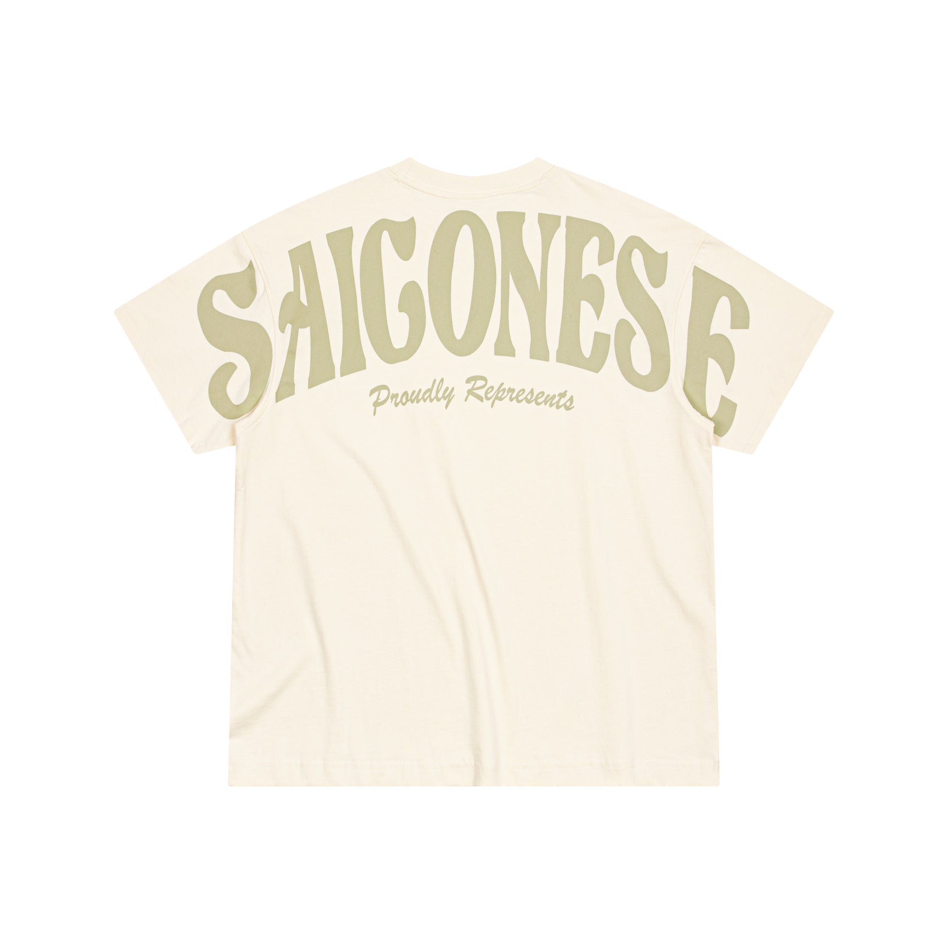 Saigonese Full Back Tee (Cream)