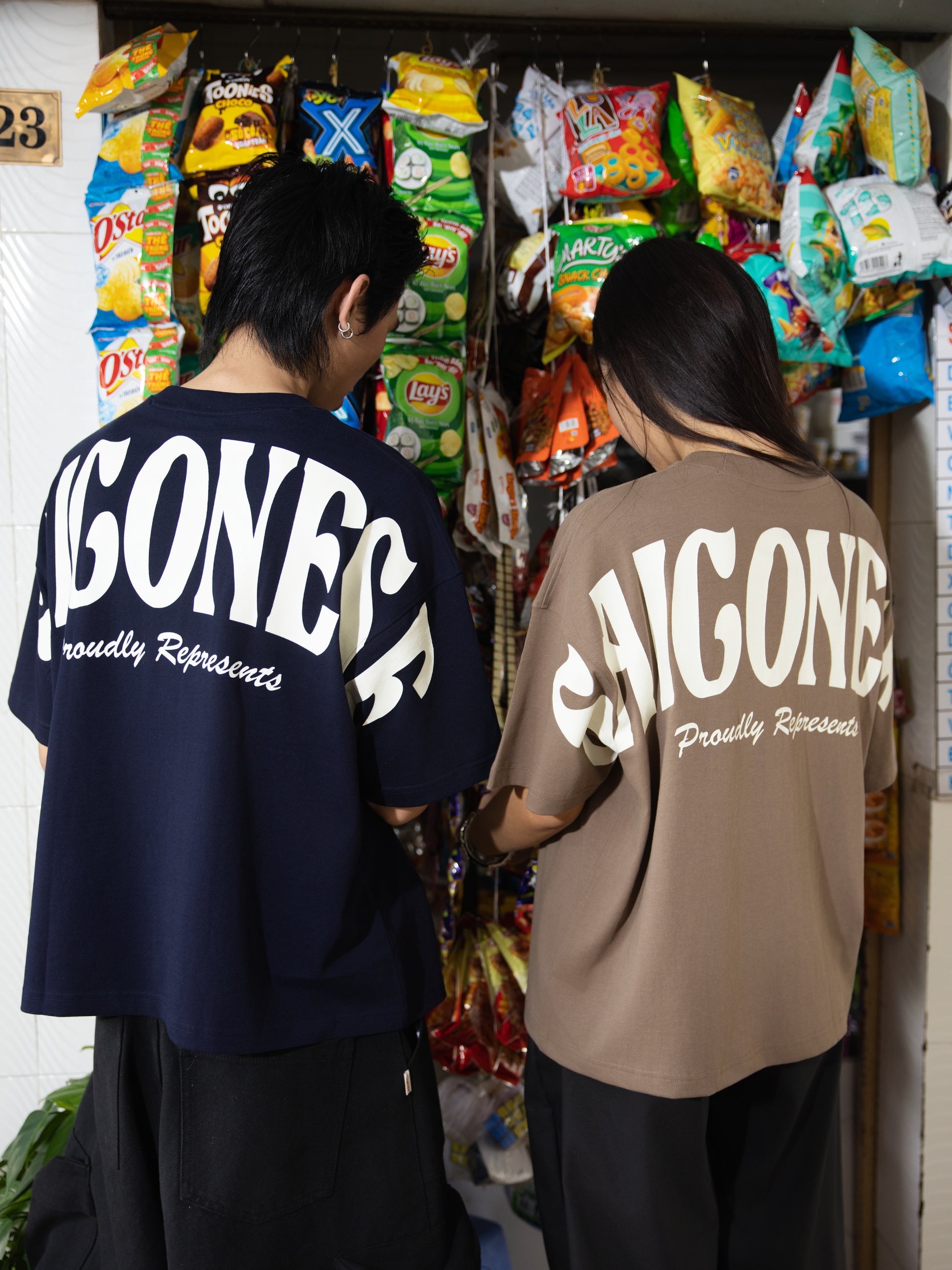 Saigonese Full Back Tee (Mocha)