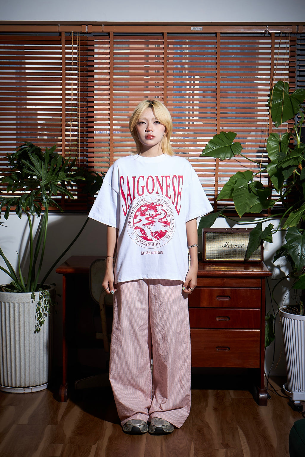 Saigonese Graphic Tee (White)