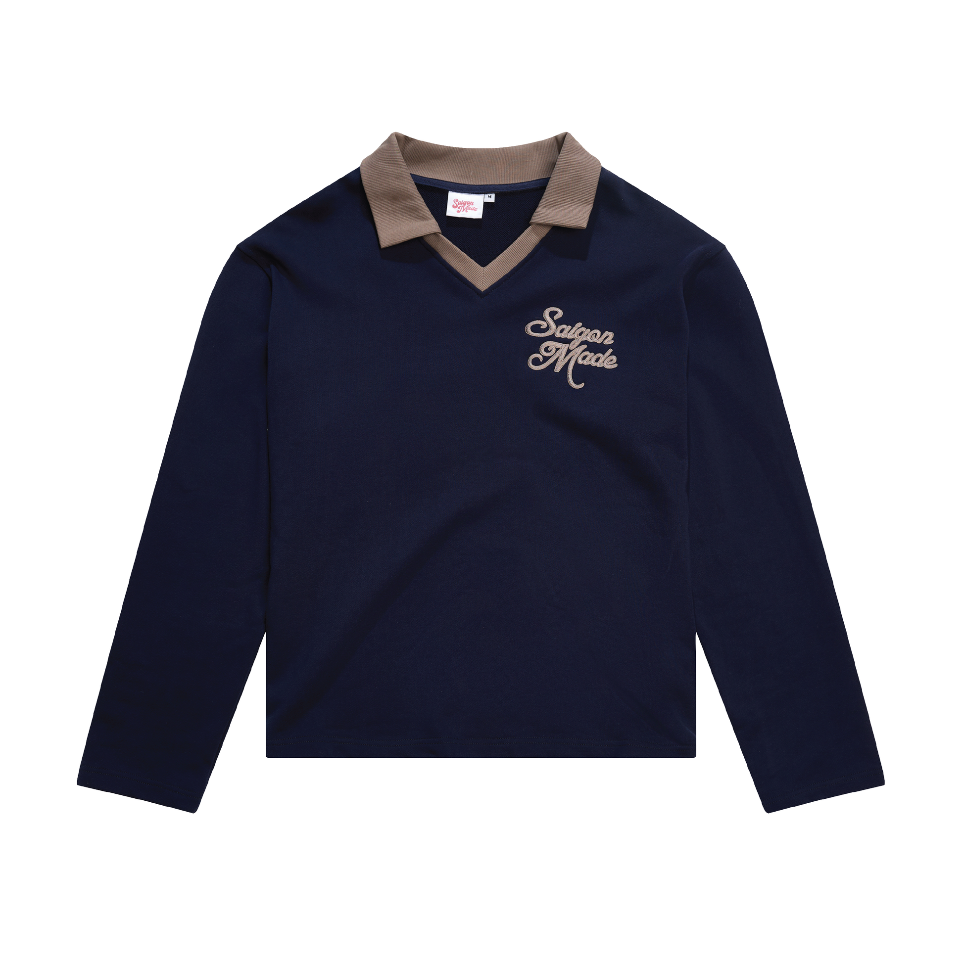 Polo Sweater (Navy)
